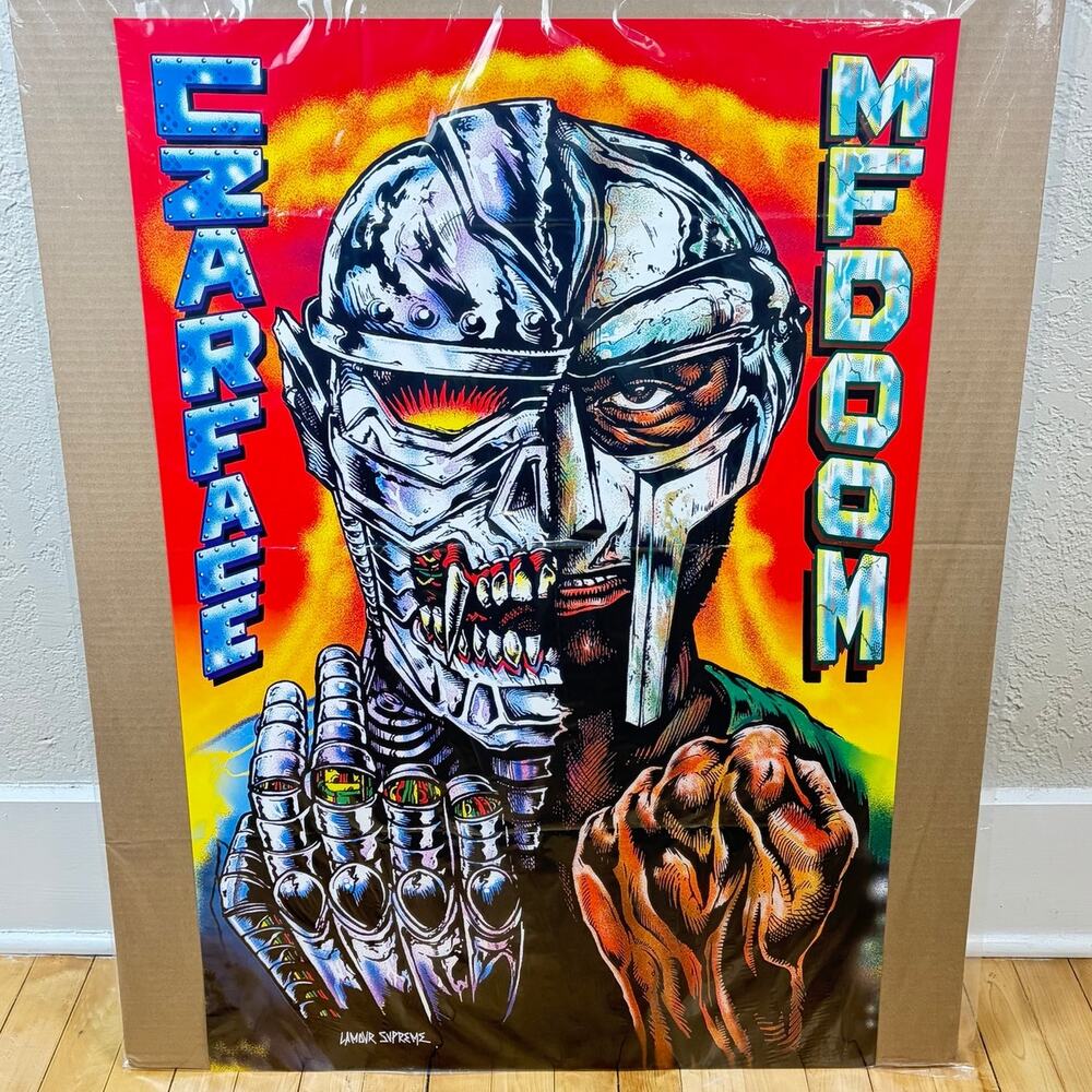 MF DOOM Czarface Album Cover Rap Hip-Hop Music Poster 24" x 36"